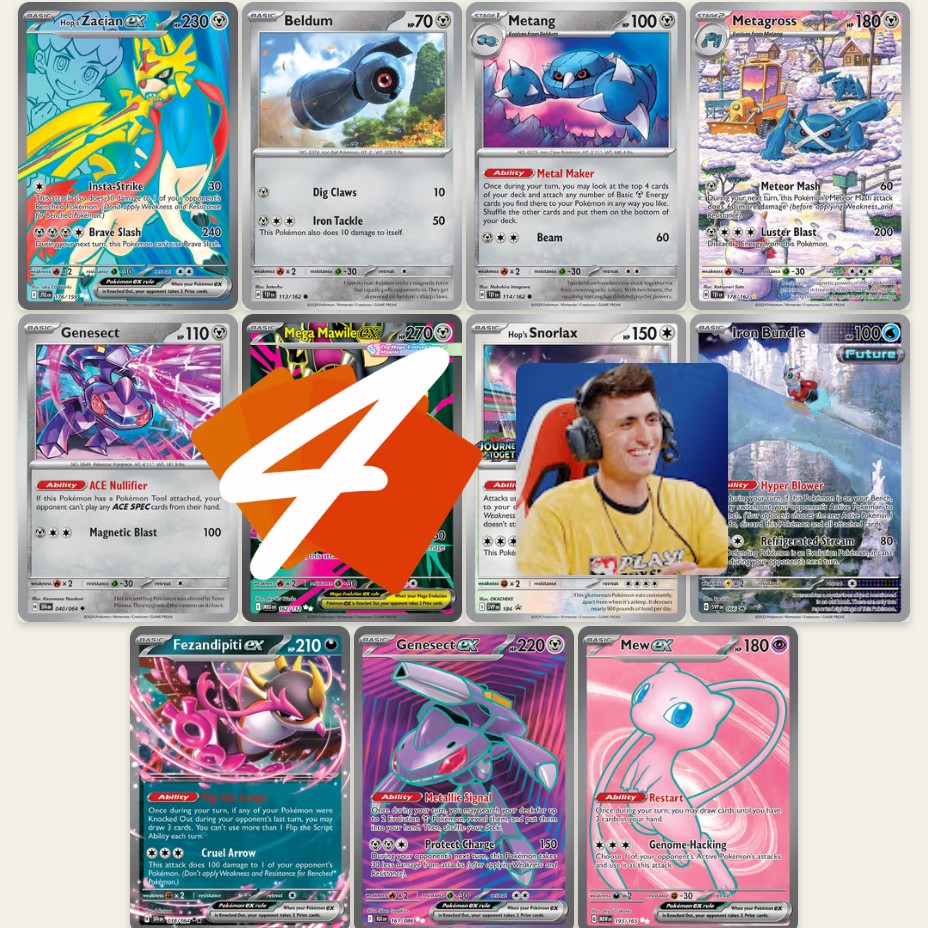 Mega Hop's Zacian ex is HERE! Pokemon TCG Deck Profile and Gameplay